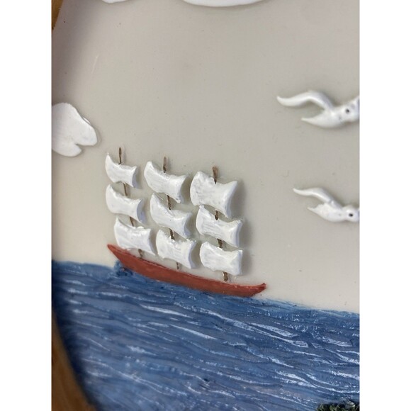 Harbors Edge Collection Ship Wheel Lighthouse w/Motion Sensor Light & Sound Vid - Picture 8 of 10